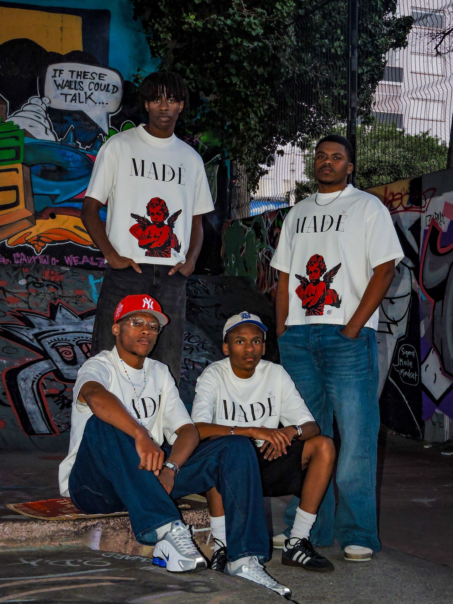 CRIMSON ANGEL EDITION MADE T-SHIRT